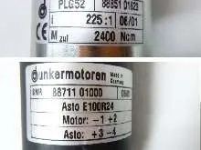 Servomotor DUNKERMOTOREN ASTO E100R24 Getriebe: PLG52 Motor: GR 53 x 58 gebraucht, geprüft  guter Zustand