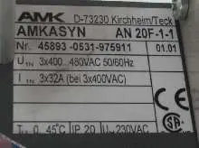 محول-التردد AMK Amkasyn AN 20F-1-1 Power Supply AN20F TOP ZUSTAND الصورة على Industry-Pilot