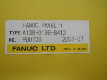 Control panel Fanuc GE Fanuc Series 160i-MB A08B-0084-D432 + A02S-8002-0500 + A13B-0196-B412 photo on Industry-Pilot