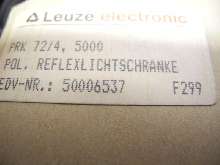 Сенсор Leuze electronic PRK 72/4 5000 Pol. Reflexlichtschranke Unbenutzt OVP фото на Industry-Pilot