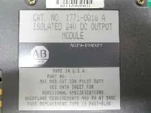 وحدة Allen Bradley Isolatated 24V DC Output Module Cat.No. 1771-OQ16 A 1771-0Q16 A الصورة على Industry-Pilot