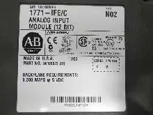 وحدة Allen Bradley Cat.No. 1771-IFE/C Analog Input Module (12 Bit) Rev.N02 الصورة على Industry-Pilot