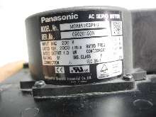 Servo motor Panasonic MDMA102P1G Servomotor max. 2000 200V 1,0kW Top Zustand photo on Industry-Pilot