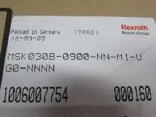 Серводвигатели Rexroth Servomotor MSK030B-0900-NN-M1-UG0-NNNN max 9000 UNUSED OVP фото на Industry-Pilot