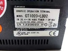 لوحة التحكم Mitsubishi Graphic Operation Terminal GT1020-LBD2 GT1000 26,4VDC 1,9W TESTED الصورة على Industry-Pilot