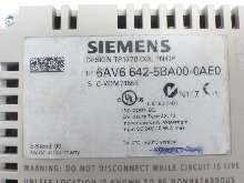 Control panel Siemens DESIGN TP177B PN/DP Panel 6AV6 642-5BA00-0AE0 E.St 09 Top Zustand photo on Industry-Pilot