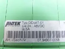 Модуль Antek DC5AT-01 DC Drive Modul 24...48VDC 5A Regelgerät DC 5AT фото на Industry-Pilot