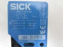 Сенсор Sick Reflexions-Lichtschranke WL12-2P430 DC10...30 100mA фото на Industry-Pilot
