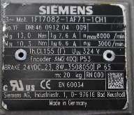 Servo motor Siemens Servomotor 1FT7082-1AF71-1CH1 Nmax 8000/min 7,6A TESTED TOP ZUSTAND photo on Industry-Pilot