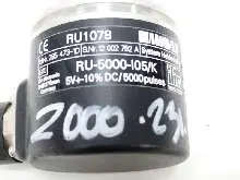 سيرفو IFM RU1078 Drehgeber RU-5000-I05/K 295473-1D Top Zustand الصورة على Industry-Pilot