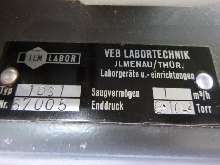 Vacuum pump LABORTECHNIK ILMENAU 1DS1 Motor: VEM EWR 71,2/4 ( EWR71,2/4 ) Neu ! photo on Industry-Pilot