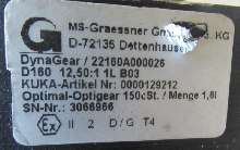 Серводвигатели MS-Graessner DynaGear 22160A000026 D160 12,50:1 1L B03 0000129212 TOP ZUSTAND фото на Industry-Pilot