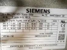 Servomotor Siemens 3~Motor Servomotor 1PH7103-7QG02-0BA0 9000min 7,5kw UNBENUTZT guter Zustand