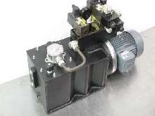 Hydraulikaggregat PARKER HPTM 11A-2A-2CM L-9 B Motor: ATB Typ AF 80/4A-11 gebraucht ! Hydraulikaggregat 0,55 kW, 60 bar Bilder auf Industry-Pilot