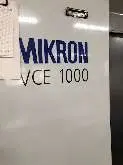 Bearbeitungszentrum - Vertikal MIKRON - HAAS VCE 1000 VF 3 guter Zustand