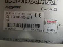 Frequency converter Indramat AC Servo KDS 1.3-100-300-W1 /S104 Generalüberholt Rexroth TOP Zustand photo on Industry-Pilot