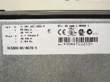 محول-التردد ABB ACS800 Frequenzumrichter ACS800-01-0070-5 400V 94A 55KW TOP ZUSTAND TESTED الصورة على Industry-Pilot
