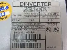 محول-التردد Control Techniques Dinverter DIN3380075B 0,75kW 400V 2,1A Top Zustand TESTED الصورة على Industry-Pilot