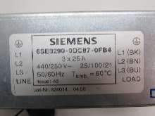 Частотный преобразователь Siemens 6SE3290-0DC87-0FB4 3 x 25A 440/240V Netzfilter Top Zustand фото на Industry-Pilot