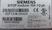  Siemens Sitop 6EP1334-3BA00 Power Supply 10A DC24V 230-500V ESt.2 TESTED TOP الصورة على Industry-Pilot