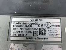  Siemens Bedienhandgerät 6FX2007-1AE04 Erz.Stand:A Top Zustand الصورة على Industry-Pilot