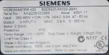  Siemens Micromaster 420 6SE6420-2AD22-2BA1 400V 2,2kW 2.20kW TESTED TOP ZUSTAND photo on Industry-Pilot