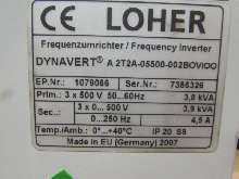 Частотный преобразователь Loher Dynavert A2T2A-05500-002BOVIOO 3,9Kva Frequenzumrichter Top Zustand фото на Industry-Pilot