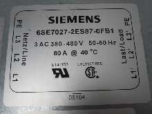  SIEMENS 6SE7027-2ES87-0FB1 3AC 380-480V 50-60Hz 80A 40°C фото на Industry-Pilot