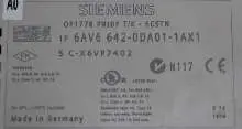  Siemens 6AV6 642-0DA01-1AX1 6AV6642-0DA01-1AX1 OP177B PN/DP E-St.19 TOP ZUSTAND الصورة على Industry-Pilot