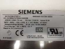  Siemens Micromaster 4 6SE6400-3CC04-4DD0 Kommutierungsdrossel 45,8A Unbenutzt фото на Industry-Pilot