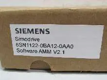  Siemens Simodrive 6SN1122-0BA12-0AA0 Software AMM V2.1 NEUWERTIG الصورة على Industry-Pilot