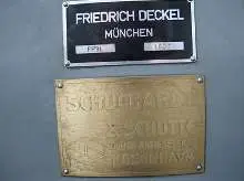 Werkzeugfräsmaschine - Universal DECKEL FP3L guter Zustand