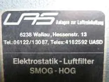 Filteranlage UAS SMOG-HOG guter Zustand