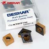  أقراص القطع القابلة للتدوير DESKAR CCMT09T308-LF9218 الصورة على Industry-Pilot
