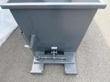 Container SANDERS Spänebehälter ANTHRAZITGRAU RA guter Zustand