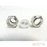   Kabelverschraubung Kabeldurchführung 2x Ø 6mm Gewinde Ø195mm -ungebraucht- 