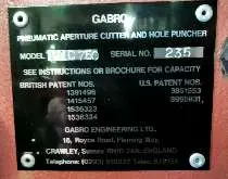 Piercing die GABRO PAC 750 photo on Industry-Pilot