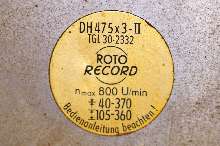 Chuck Roto Record DH 475 x 3 - II photo on Industry-Pilot