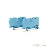  Weidmüller Weidmüller ZDU 6 Durchgangs-Reihenklemme 6mm² blau VPE 2 Stk. фото на Industry-Pilot