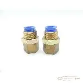  Connecting shaft SMC Steckverschraubung Ø 12 mm Außengewinde M22 Innengewinde M18 VPE 2 Stk. photo on Industry-Pilot