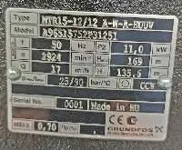 Pumpenaggregat Grundfos MTR 15-12/12 A-W-A-HUUV guter Zustand