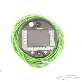   Siemens 6AV6645-0CC01-0AX0 MOBILE PANEL 277 SN:16629282 + 6XV1440-4BN25 