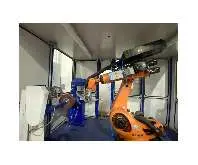 Сварочный робот Schleifzelle mit KUKA Roboter KR 180 фото на Industry-Pilot