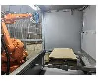  Industrieroboter Lackierzelle mit Roboter ABB IRB 1600 