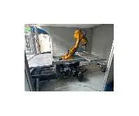 Industrieroboter Zelle mit Industrieroboter BJB Motoman YR-HP20-A00 guter Zustand