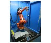Сварочный робот 2-Stationen-Zelle mit ABB IRB 1400 Schweißroboter фото на Industry-Pilot