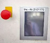 Abwickelhaspel-Richtmaschine Haspel Auf-Abwickler HURAS WK-1100-BS mit Kran guter Zustand