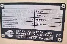 Abwickelhaspel-Richtmaschine Haspel Auf-Abwickler HURAS WK-1100-BS mit Kran guter Zustand