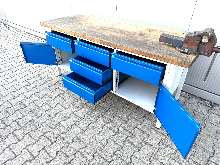  WERKBANK mit Schraubstock - Rau - 2Meter photo on Industry-Pilot