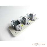 Montageplatte Phoenix Contact 2x HC-A03-I-UT-F Kontakteinsatz + D64-E24A/V Montageplatte Bilder auf Industry-Pilot